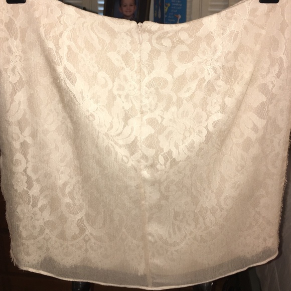 HAUTE HIPPE  SILK SKIRT - SIZE SMALL - Picture 6 of 12